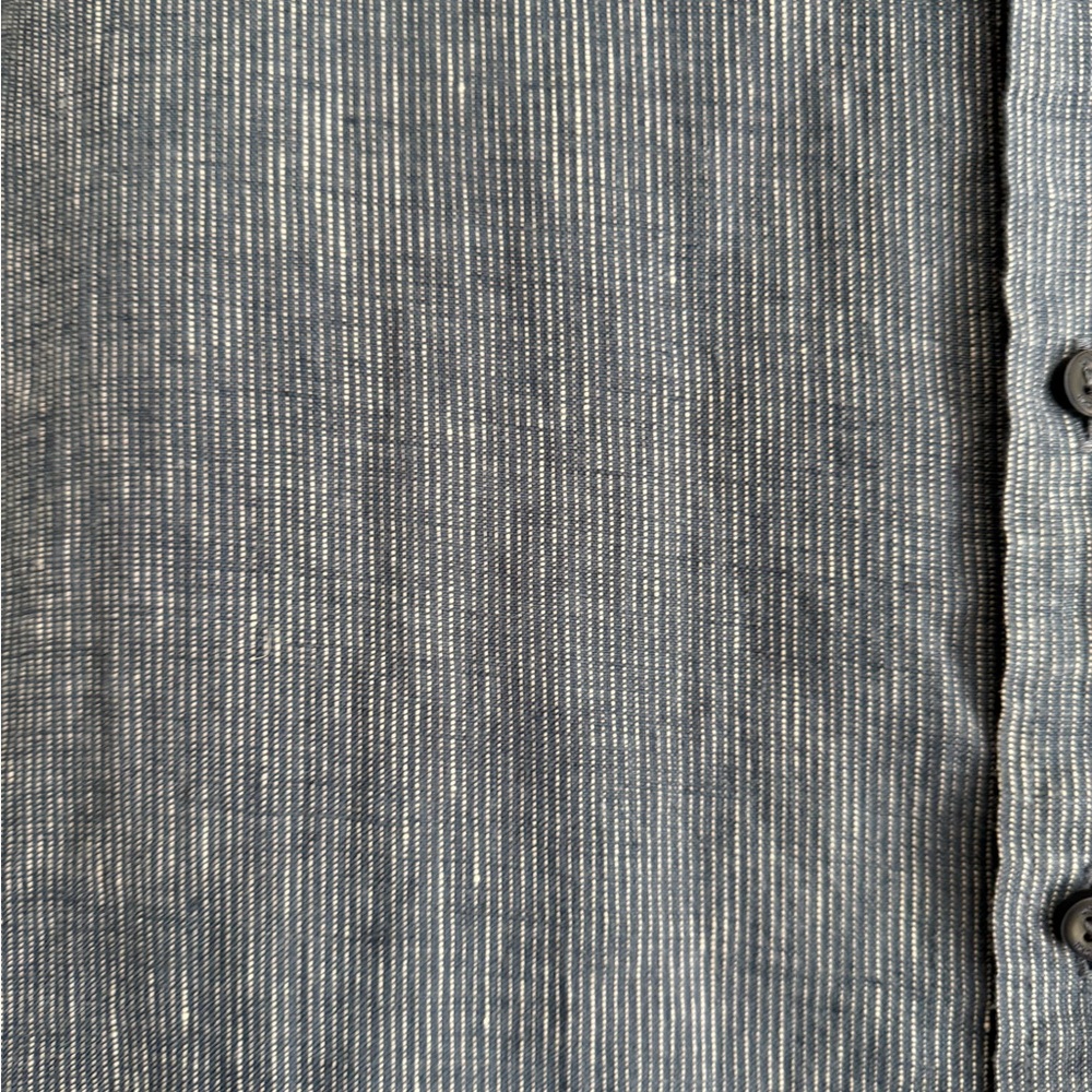 UNTUCKit Striped Linen Button-Up Shirt - Picture 5 of 6